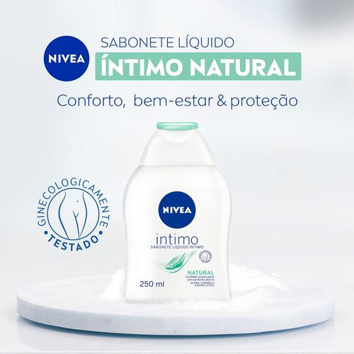 Sabonete Líquido Íntimo Nivea Natural Camomila e Jojoba 250ml
