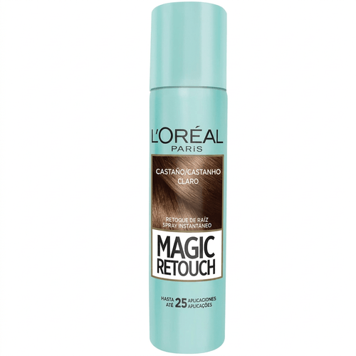 Tintura de Cabelo L'Oréal Magic Retouch Cor Castanho Claro 75ml