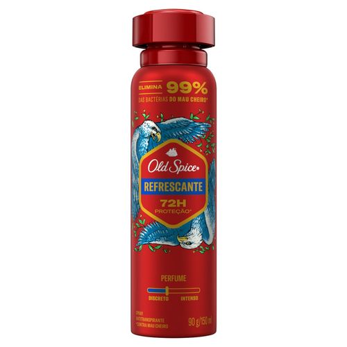 Desodorante Aerosol Masculino Old Spice Pegador Refrescante 150ml