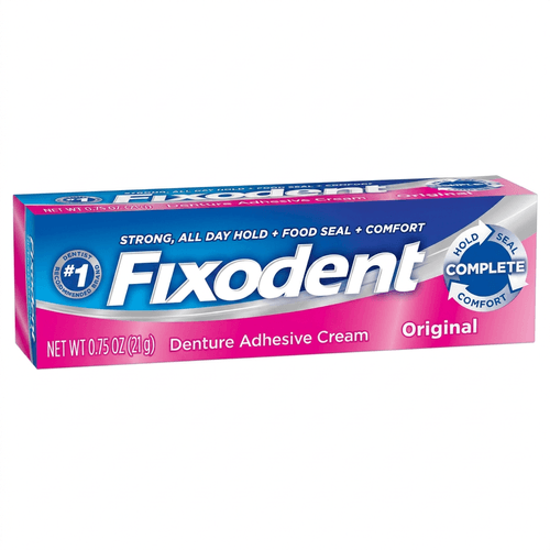 Creme Adesivo para Prótese Dentária Fixodent Original 21g
