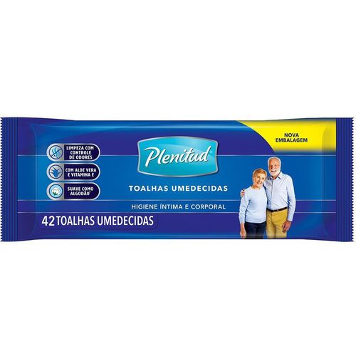 Toalhas Umedecidas Plenitud - 42 Uni
