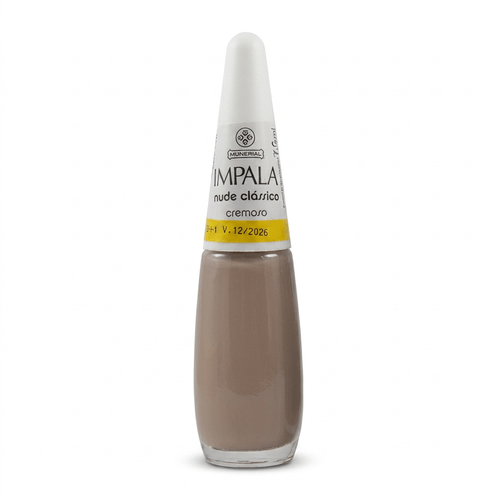 Esmalte Impala Cremoso Cor Nude Clássico 7,5ml