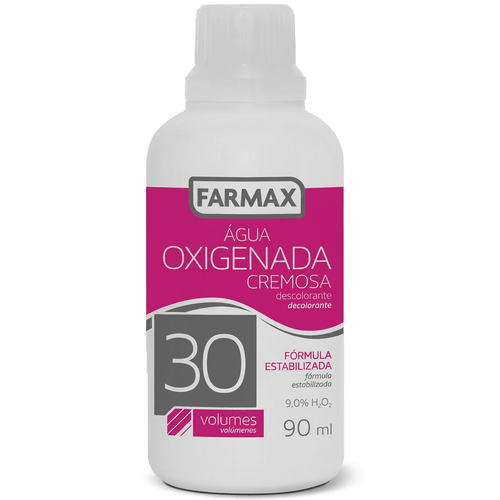 Água Oxigenada Farmax Cor 30 Volumes 90ml