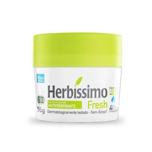 Desodorante em Creme Herbíssimo Fresh 55g
