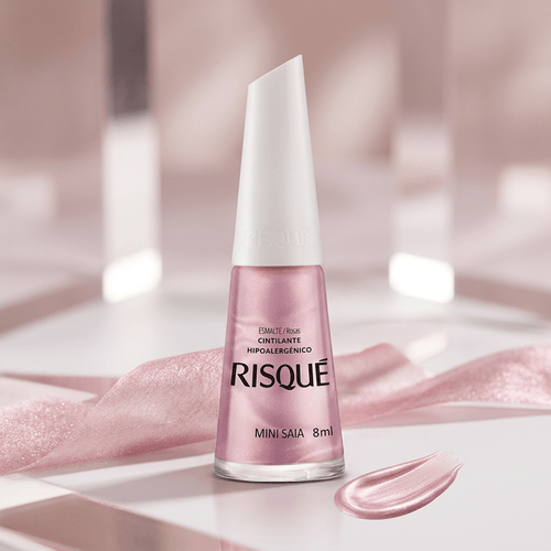 Esmalte Risqué Cintilante Cor Mini Saia 8ml