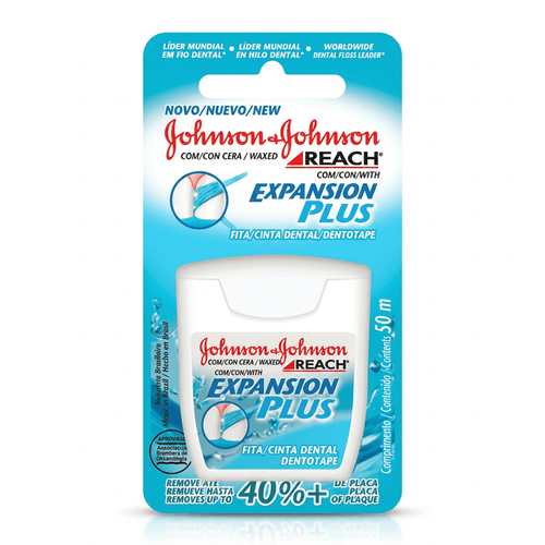 Fio Dental Johnson & Johnson Expansion Plus 50m