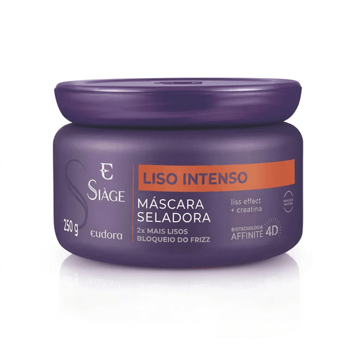 Máscara Capilar Eudora Siàge Liso Intenso 250g