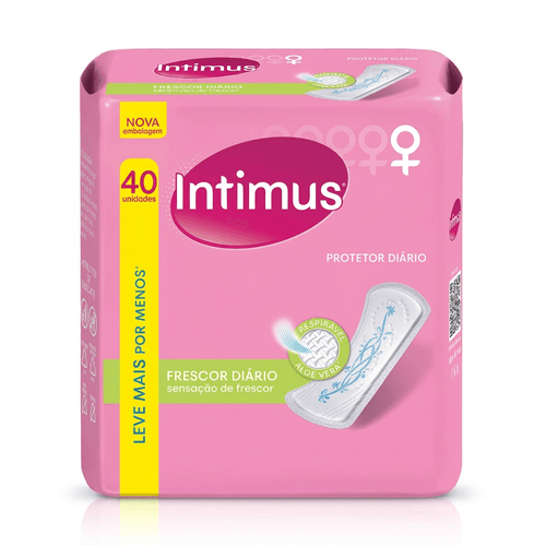 Protetor Diário Intimus Days com Perfume 40 Unidades