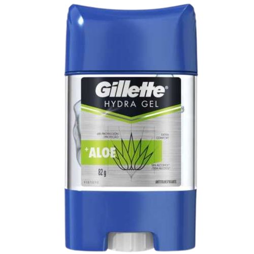Desodorante Stick Masculino Gillette Hydra Gel Aloe 82g