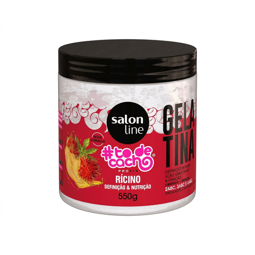 Gelatina Capilar Salon Line #todecacho Óleo de Rícino Definição e Nutrição 550g