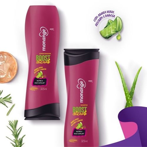 Shampoo Monange Boost de Crescimento 325ml