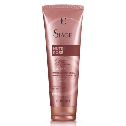 Shampoo Eudora Siàge Nutri Rosé 250ml