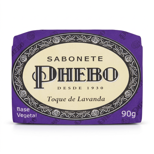 Sabonete em Barra Phebo Toque de Lavanda 90g