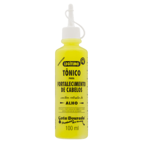 Tônico Capilar Gota Dourada Fortalecimento 100ml