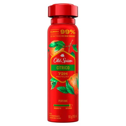 Desodorante Aerosol Masculino Old Spice Cítrico 150ml