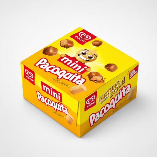 Bombom Sorvete Kibon Monobites Paçoquita 92g