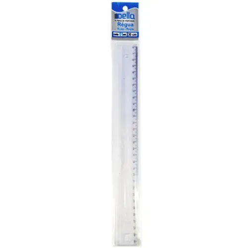 Regua cristal staroffice 30cm