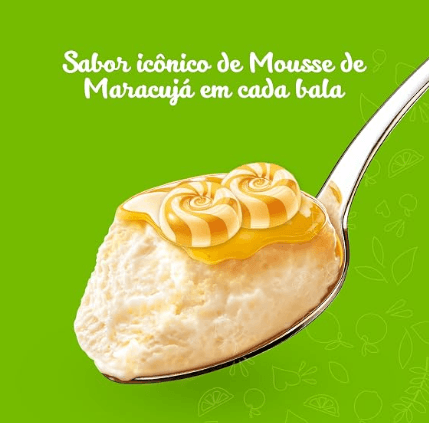 Bala Fruittella Swirl Mousse de Maracujá 40g