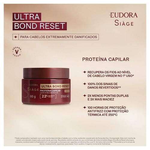 Leave-in Eudora Siàge Ultra Bond Reset 80g