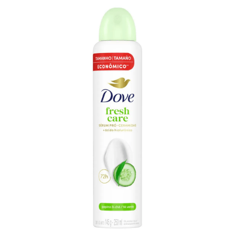 Desodorante Aerosol Feminino Rexona Fresh Care Pepino e Chá Verde 250ml