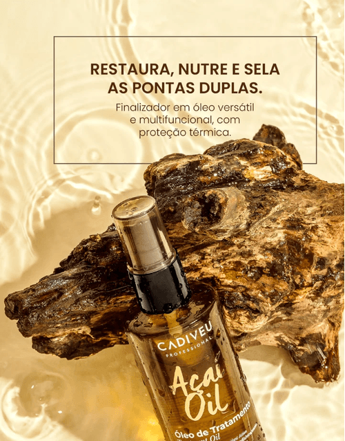 Óleo de Tratamento Capilar Cadiveu Açaí Oil 60ml