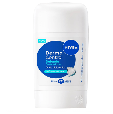 Desodorante Stick em Gel Feminino Nivea Derma Control Defende 54g