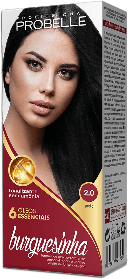 Tonalizante Probelle Burguesinha Cor 2.0 50ml