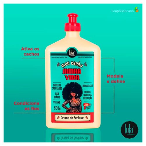 Creme de Pentear Lola Meu Cacho Minha Vida 500g