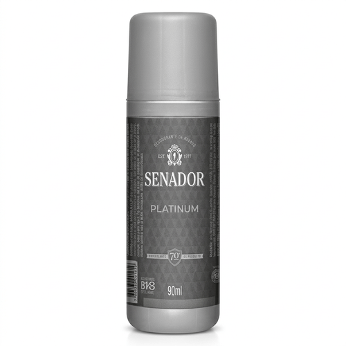 Desodorante Spray Masculino Senador Platinum 90ml