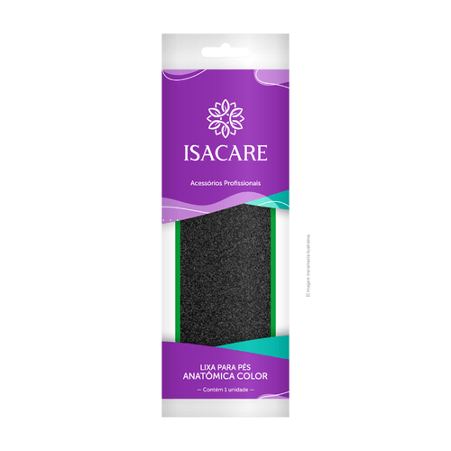 Lixa de Pé Anatômica Isacare 1 Unidade