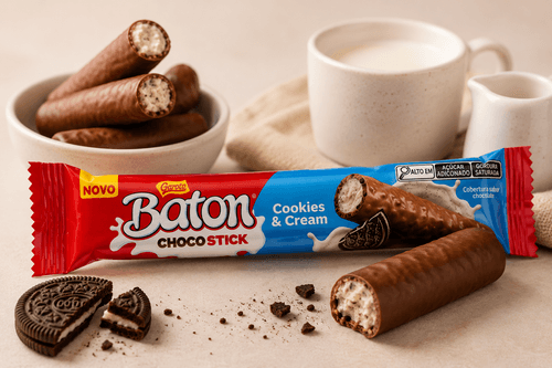 Chocolate Nestlé Choco Stick Cookies e Cream 26g