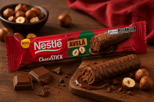 Chocolate Nestlé Choco Stick Avelã 26g