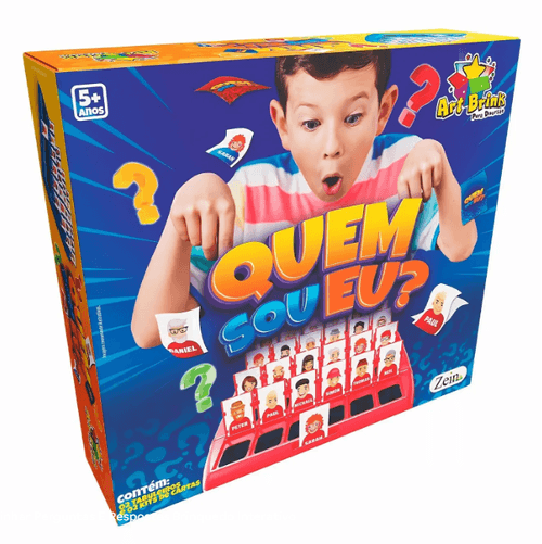 Brinquedo Infantil Jogo Quem Sou Eu