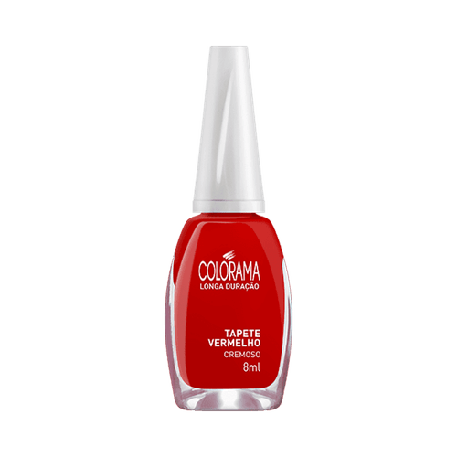 Esmalte Colorama Cor Tapete Vermelho 8ml