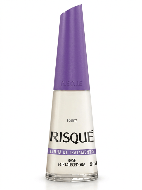 Esmalte Risqué Base Fortalecedora Cor Incolor 8ml