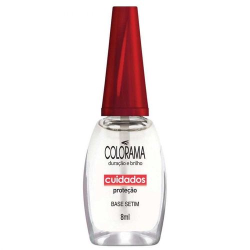 Esmalte Colorama Base Setim Cor Transparente 8ml
