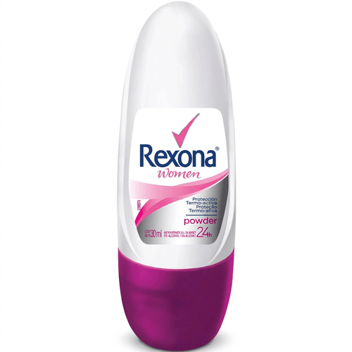 Desodorante Roll-On Feminino Rexona Powder 30ml