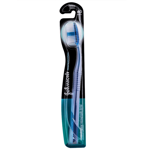 Escova Dental Johnson's Professional Cerdas Médias 1 Unidade