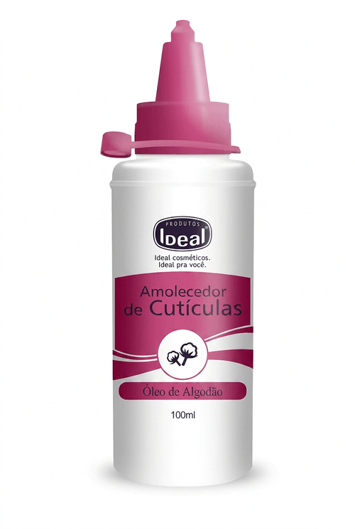 Amolecedor de Cutículas Ideal Óleo de Algodão 100ml