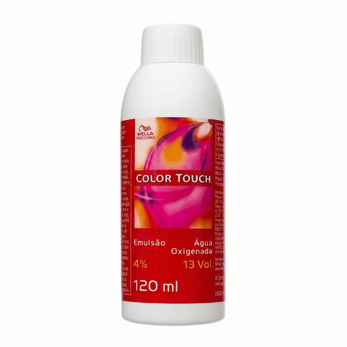Emulsão Wella Color Touch Cor 4% Volume 13 - 120ml