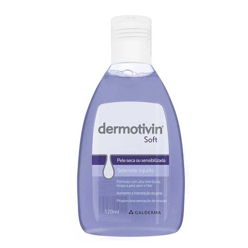 Sabonete Líquido Dermotivin Soft - 120ml