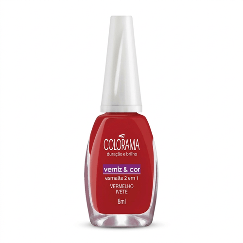 Esmalte Colorama Cor Vermelho Ivete 8ml