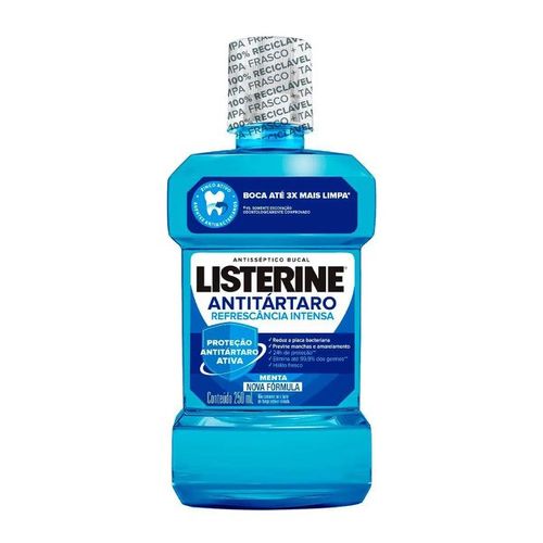 Enxaguante Bucal Listerine Tartar Control Menta 250ml