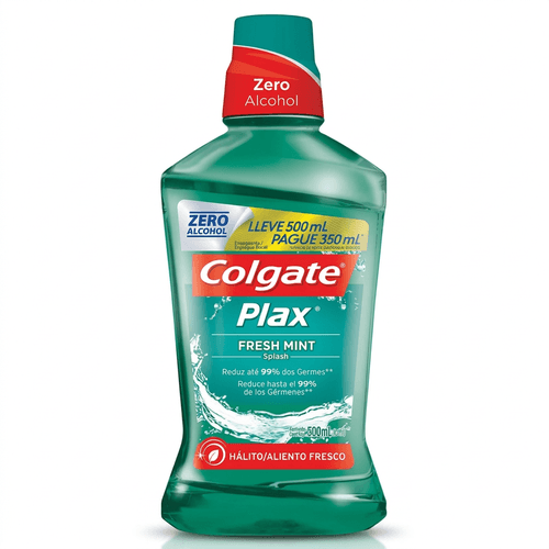 Enxaguante Bucal Colgate Plax Fresh Mint 500ml