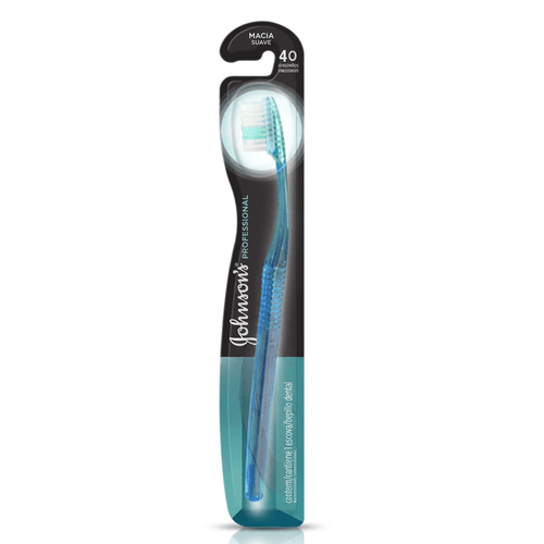 Escova Dental Johnson's Profissional Cerdas Macias 1 Unidade