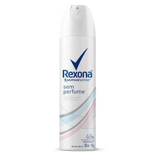 Desodorante Aerosol Feminino Rexona Sem Perfume 150ml