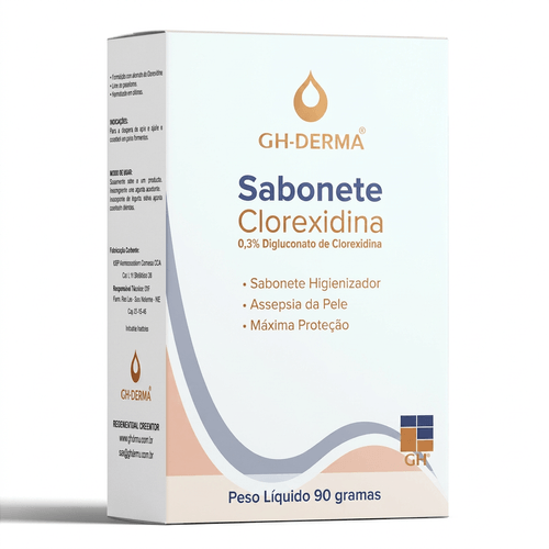Sabonete em Barra GH Clorexidina 0,3% 90g