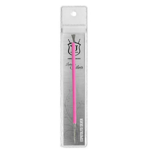 Palito de Manicure TJ Cutelaria Silver Cor Rosa 1 Unidade