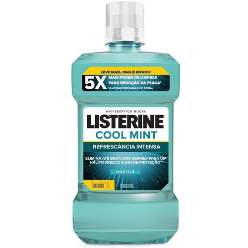 Enxaguante Bucal Listerine Cool Mint 1L
