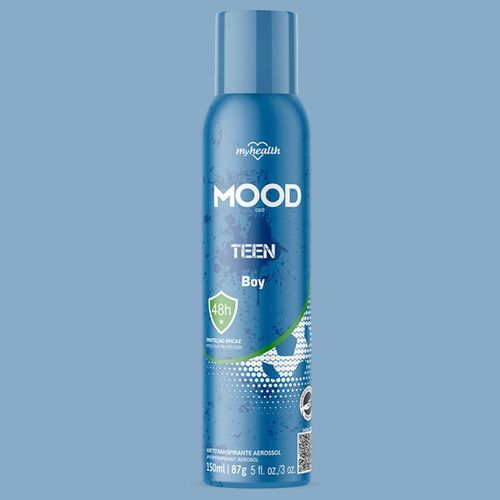 Desodorante Aerosol Masculino MyHealth Mood Care Teen Boy 150ml